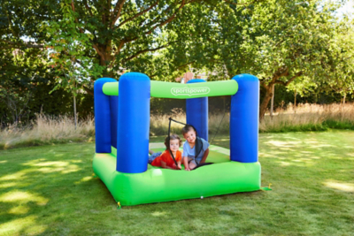 Sportspower 6ft x 6ft Green Bouncy Castle