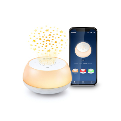 VTech V-Hush Mini Night Light Sleep Trainer And Soother Speaker