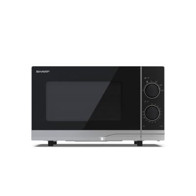 George Sharp Compact 20 Litre 700W Manual control Microwave - Silver