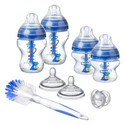 tommee tippee anti colic bottles and steriliser
