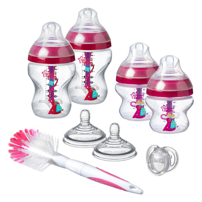 tommee tippee newborn starter set pink