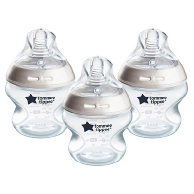 Tommee Tippee 3x150ml Natural Start Baby Bottle Baby George at