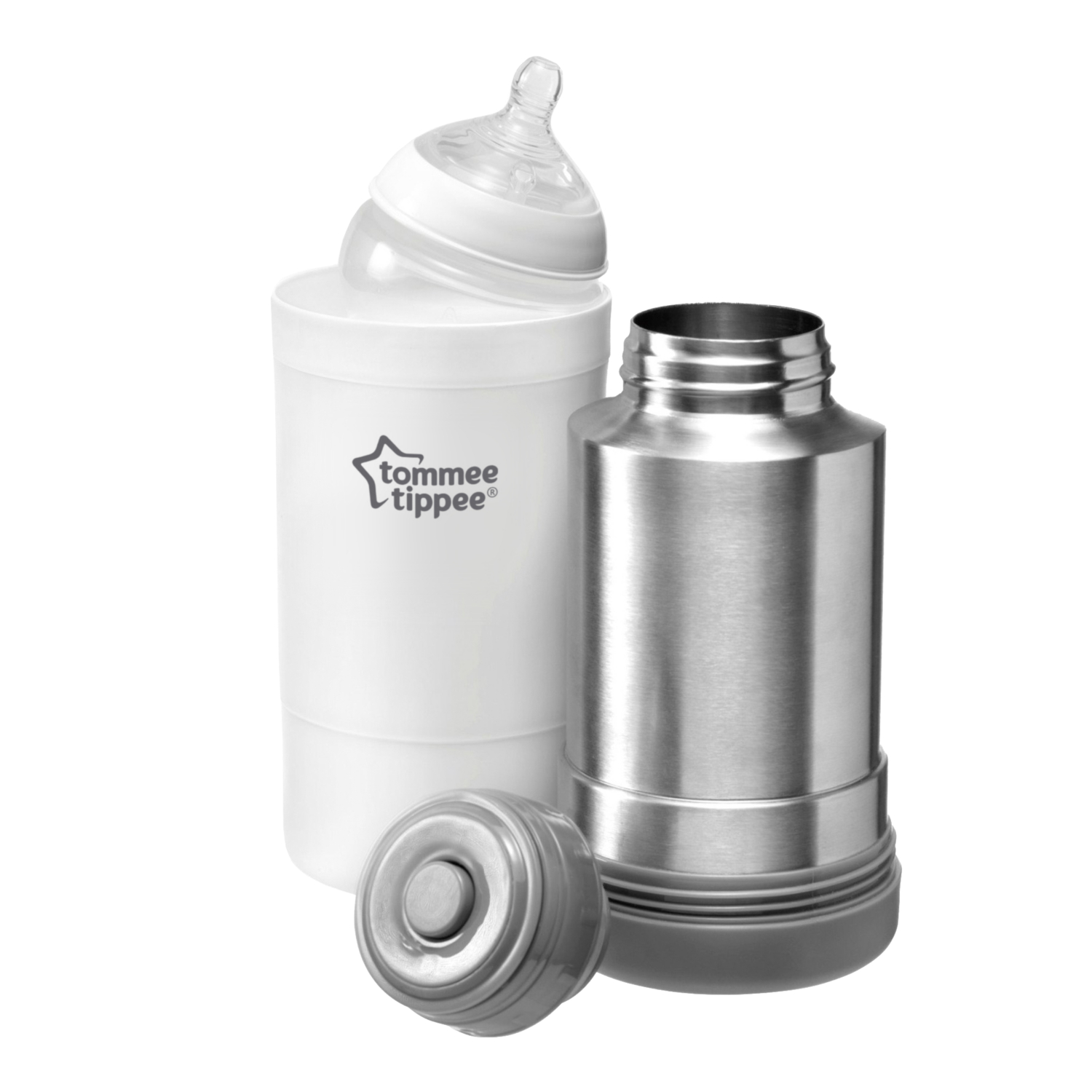 Tommee Tippee Travel Bottle & Food Warmer - Silver - Image 7