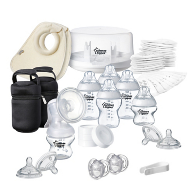 tommee tippee breast & bottle feeding essentials kit