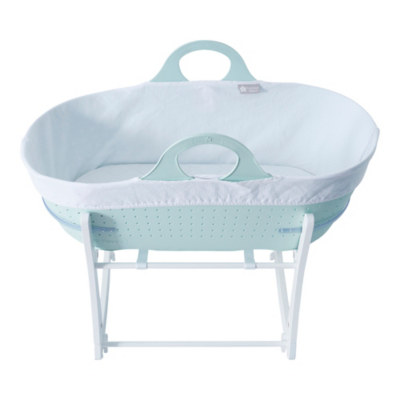 asda grey moses basket