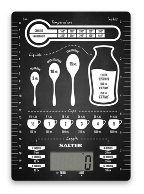 Salter Premium Conversion Table Electronic Kitchen Scale Home