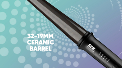 SBB Twirl & Curl Conical Wand Electricals at ASDA