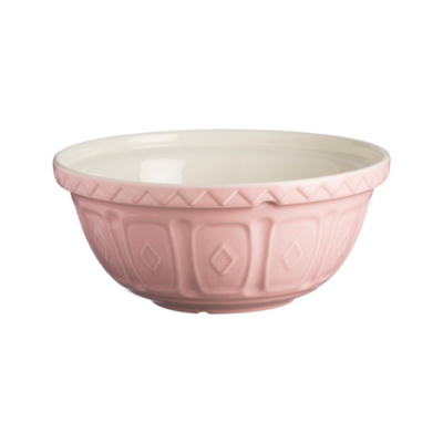 Mason Cash Colour Mix S12 Powder Pink Mixing Bowl 29cm Home at ASDA