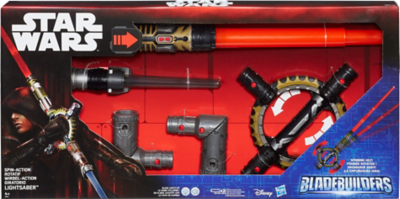 Star Wars BladeBuilders SpinAction Lightsaber Kids at ASDA