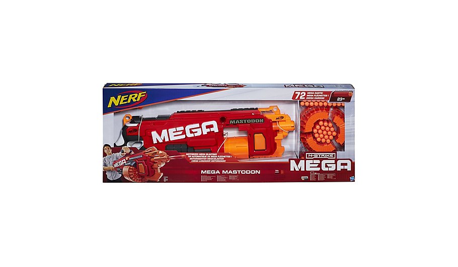 Nerf N-Strike MEGA Mastodon Blaster with bonus darts | Toys & Character | George