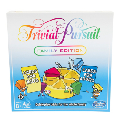 Trivial Pursuit Family Edition Board Game