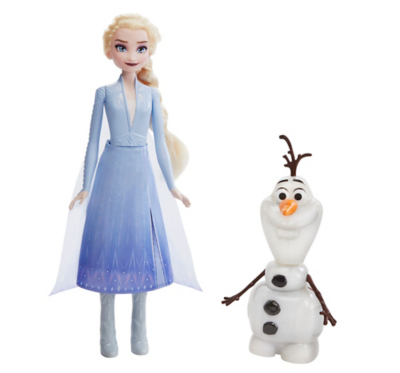 talking elsa and anna dolls