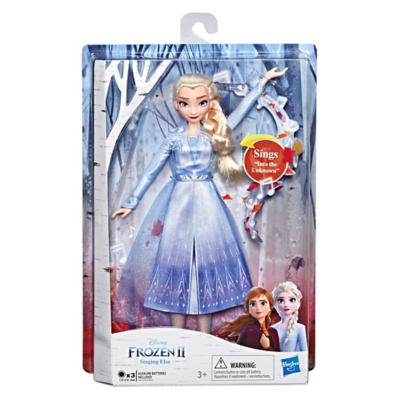 elsa singing doll asda