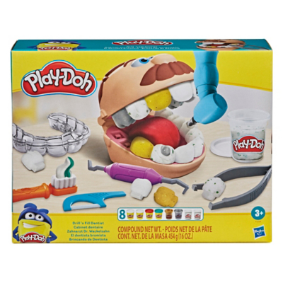 PlayDoh Doctor Drill n Fill Set Toys & Character at ASDA
