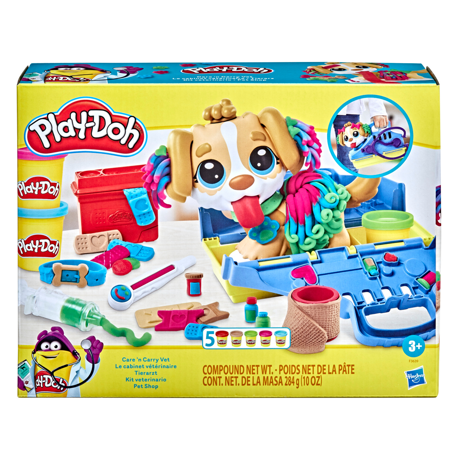 Hasbro Multi Play-Doh Care 'N Carry Vet