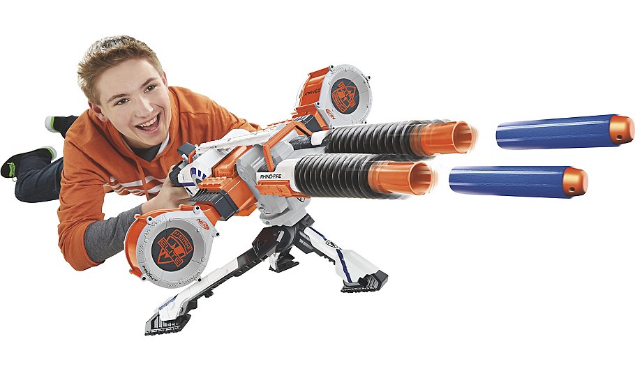 Nerf N-Strike Elite Rhino-Fire Blaster | Kids | George at ASDA