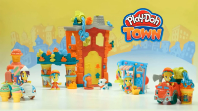 PlayDoh Town Firehouse Kids at ASDA