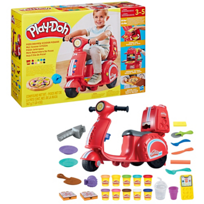 Play-Doh Pizza Delivery Scooter Playset Toys Character