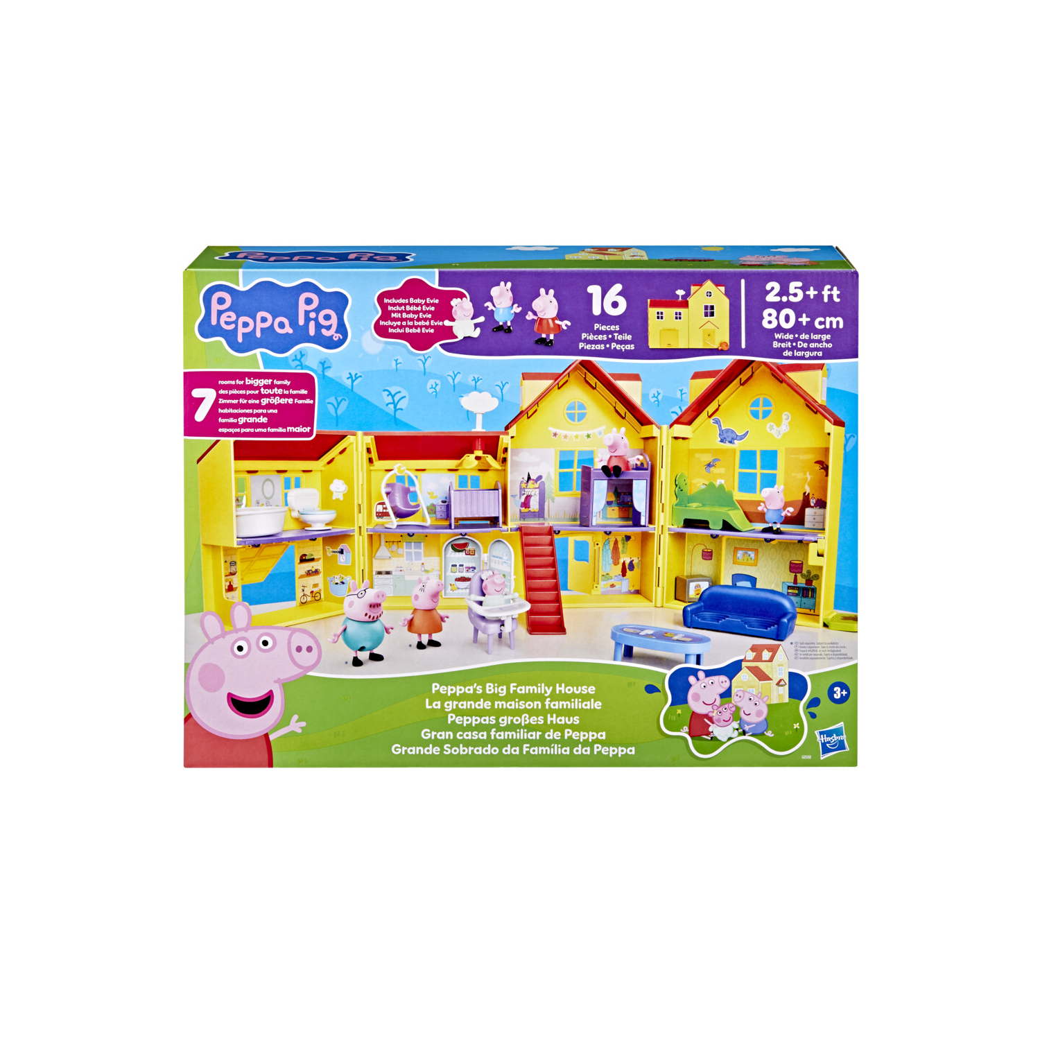 Hasbro Multi Peppa Pig Peppa's Big Family House