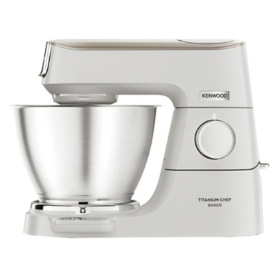 Kenwood KVC65.001WH  Chef Titanium Baker Stand Mixer with 5L Bowl - White