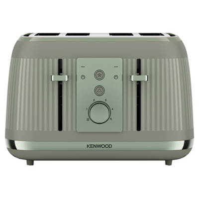 George Khaki Kenwood 4 Slice Dusk Toaster - Khaki