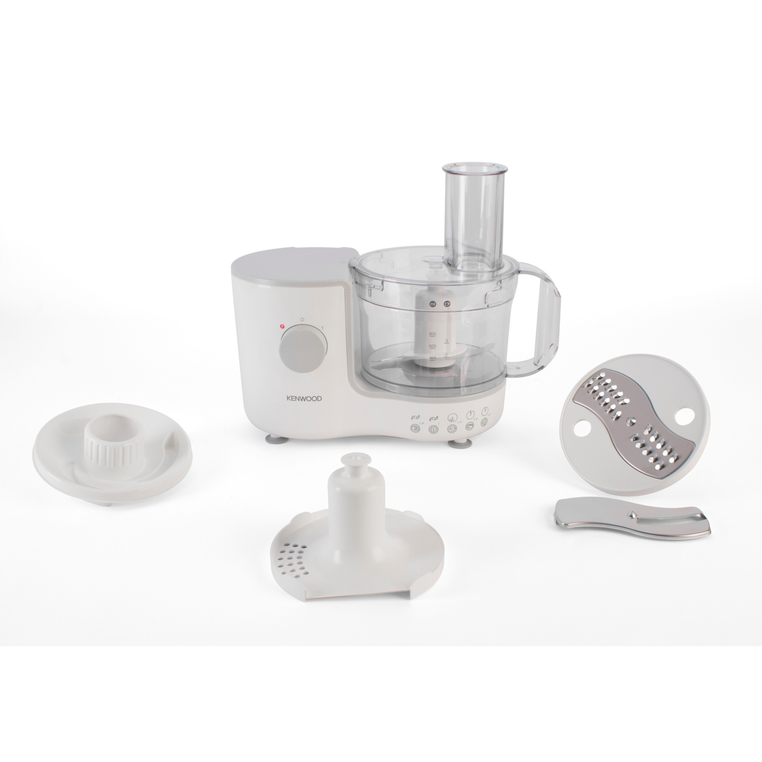 Kenwood White Compact Food Processor, 400W, 1.4L, Blender, Emulsifying, Chopping, Shredder Disc, Fp120a - Image 4
