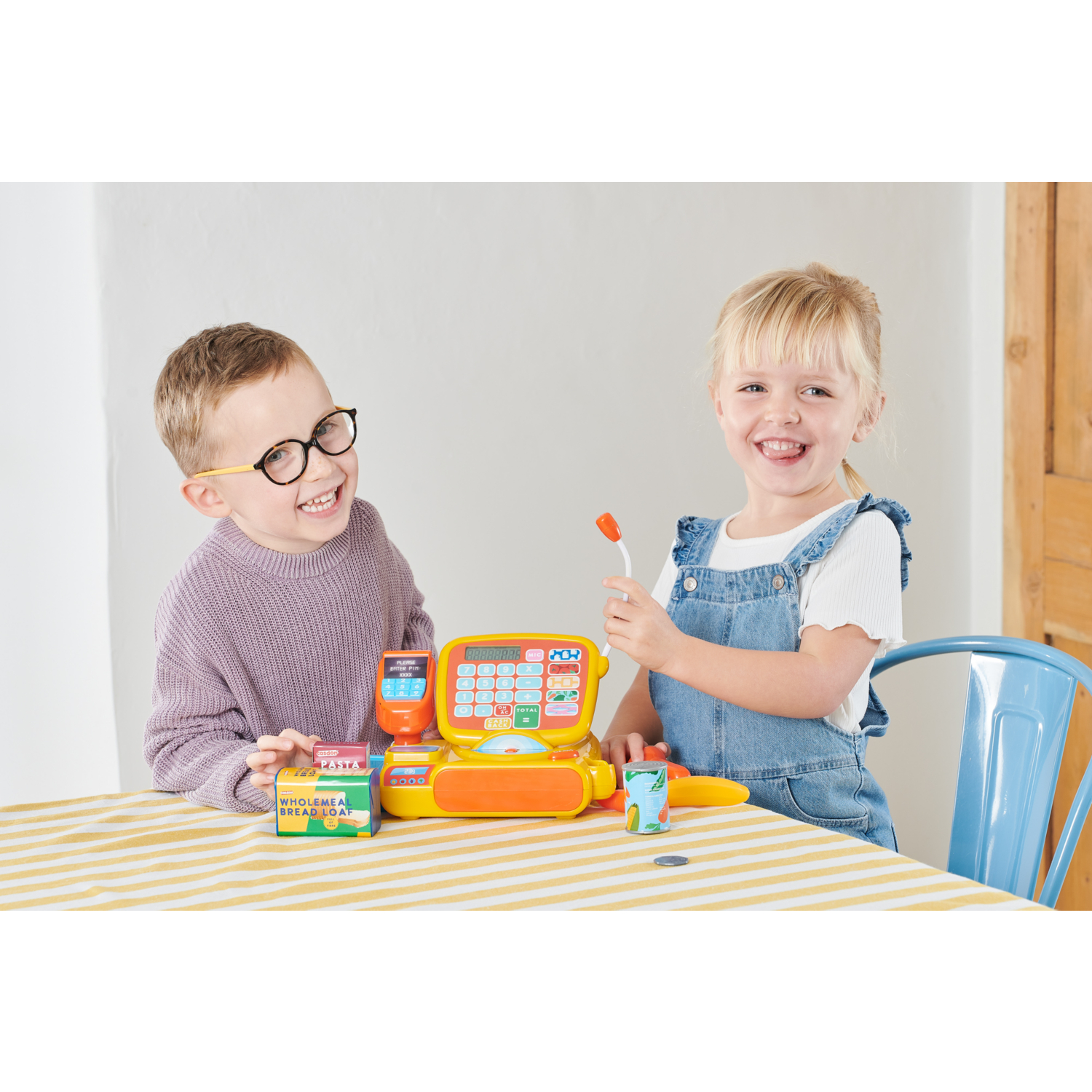 Casdon Cash Register Shopping Checkout Till Role Play Toys - Image 8