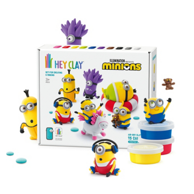 Minions - Set van 6 minions - 15 potjes - Billybob Kids