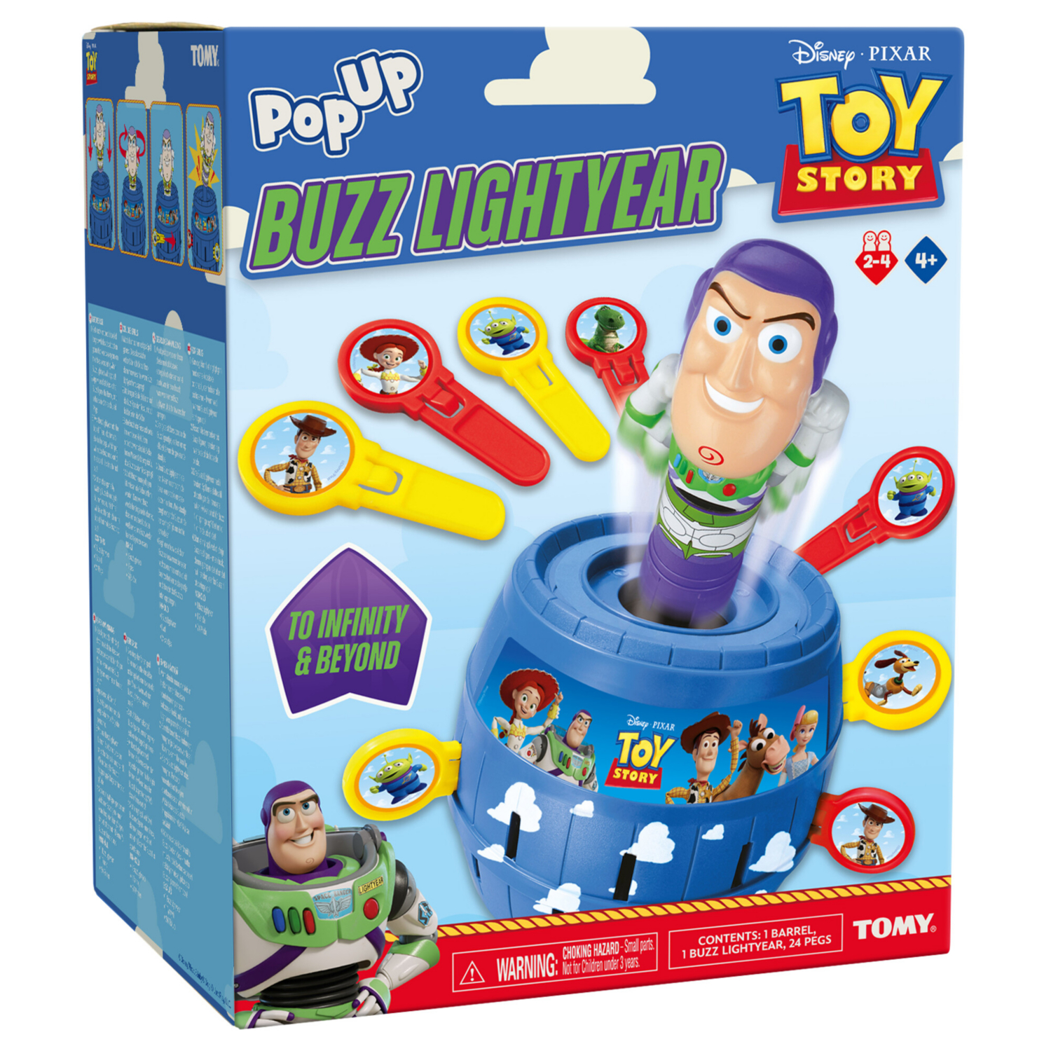 George Multi Pop Up Buzz Lightyear Game
