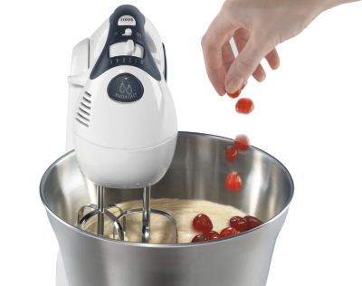 Breville VFP026 Twin Motor Stand and Hand Food Cake Mixer, 10 Speed