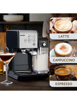 Touch Vcf108 Breville One Touch Coffee Machine BREVILLE One-Touch Coffee  Machine (White Rose Gold) VCF108