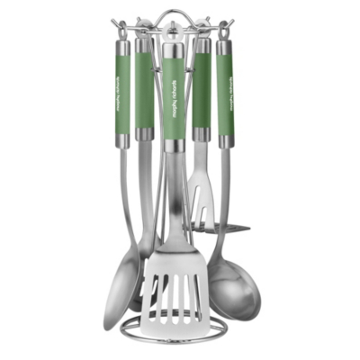 Morphy Richards Utensil Set Sage 5 Piece Home & Garden at ASDA