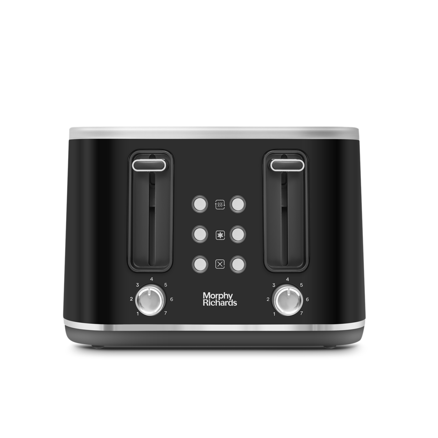 Morphy Richards Motive 4 Slice Toaster in Black | Size: 1 Pack - Image 10