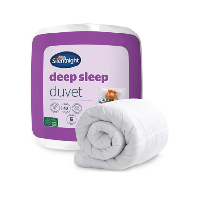 George Silentnight Deep Sleep 10.5 Tog Duvet - White