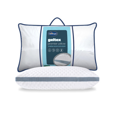 George Silentnight Geltex Pillow - White