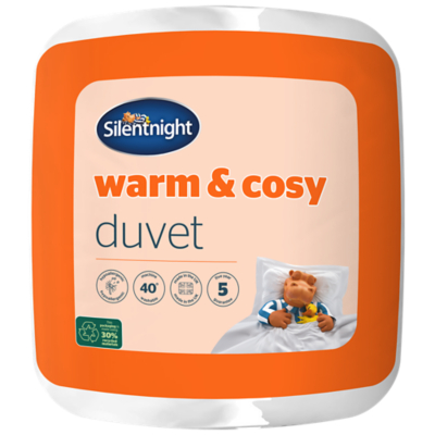 Silentnight Warm & Cosy 15 Tog Duvet - King Size / White