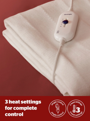 Silentnight Comfort Control Electric Blanket | Home | George at ASDA