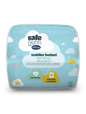 asda cot bed duvet and pillow