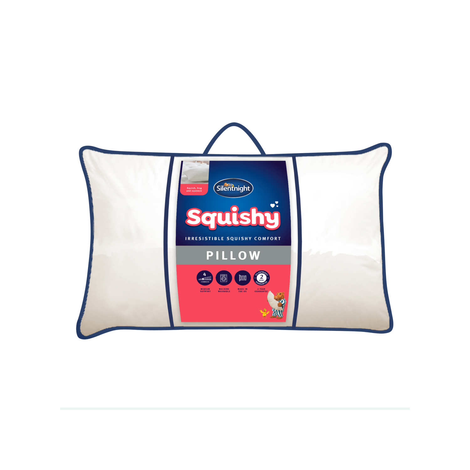 Silentnight Cream Squishy Pillow