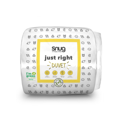 George Snug 10.5 Tog Duvet - White