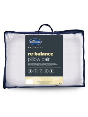 Silentnight ReBalance Wellbeing Pillows 2 Pack Home at ASDA