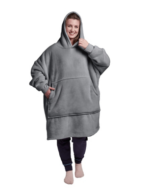Silentnight Snugsie Oversized Adults Hooded Blanket Home at ASDA