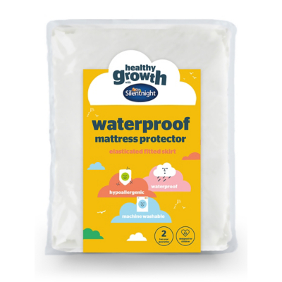 Silentnight White Waterproof Mattress Protector