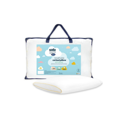 Silentnight Safe Nights Breathable Cot Bed Pillow
