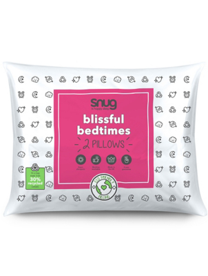 Snug Blissful Bedtime Pillow Pair Home at ASDA