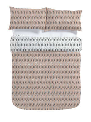 Silentnight Reversible Duvet Set Geo Home at ASDA