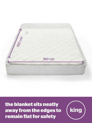 Silentnight Teddy Fleece Electric Blanket | Home | George at ASDA