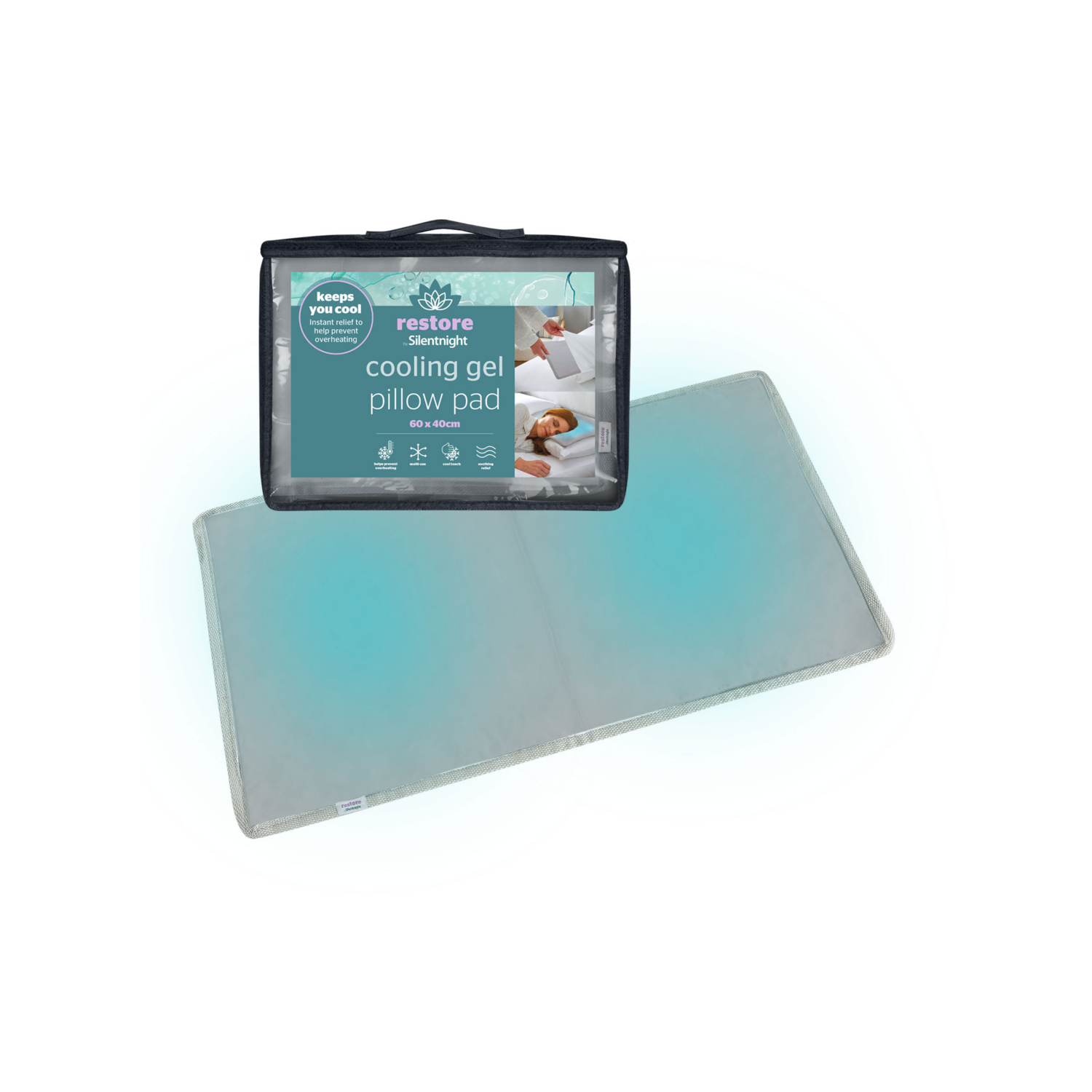 Silentnight Restore Cooling Pillow Pad - Image 6