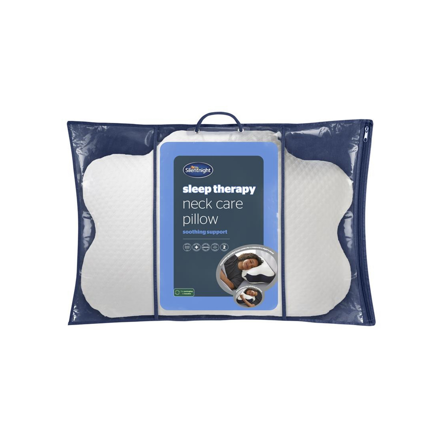Silentnight Sleep Therapy Neck Care Support Pillow - Image 4