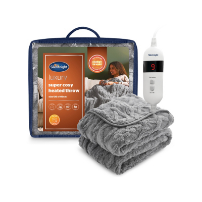 Silentnight Luxury Super Cosy Heated Throw